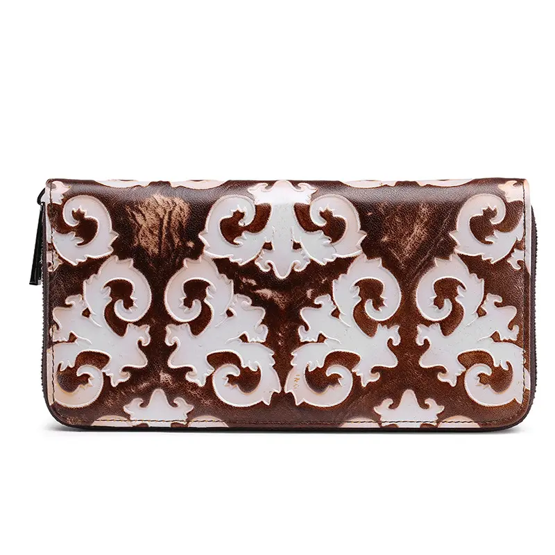 Brushed Creative Women's Retro Wallet Top Layer