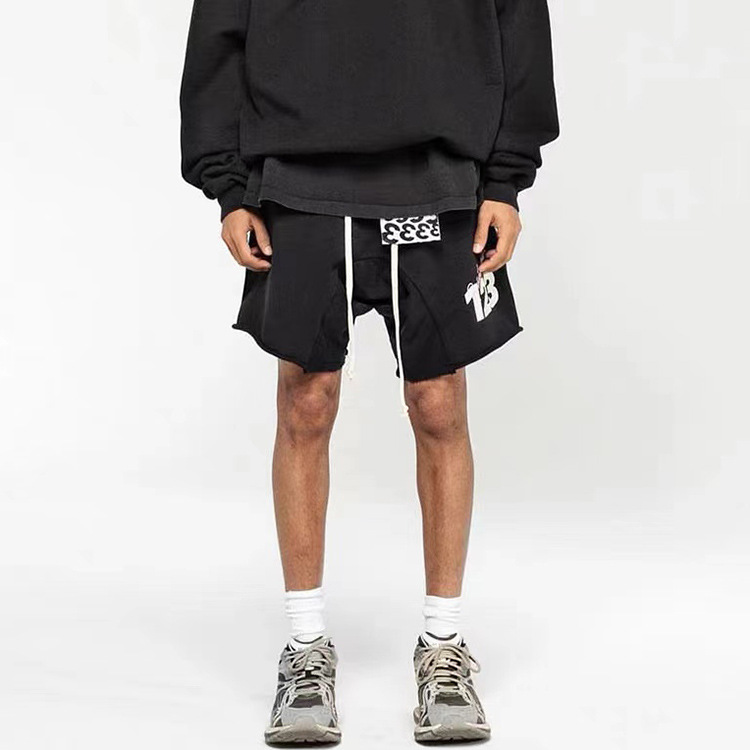 Retro Distressed Men's Beach Shorts