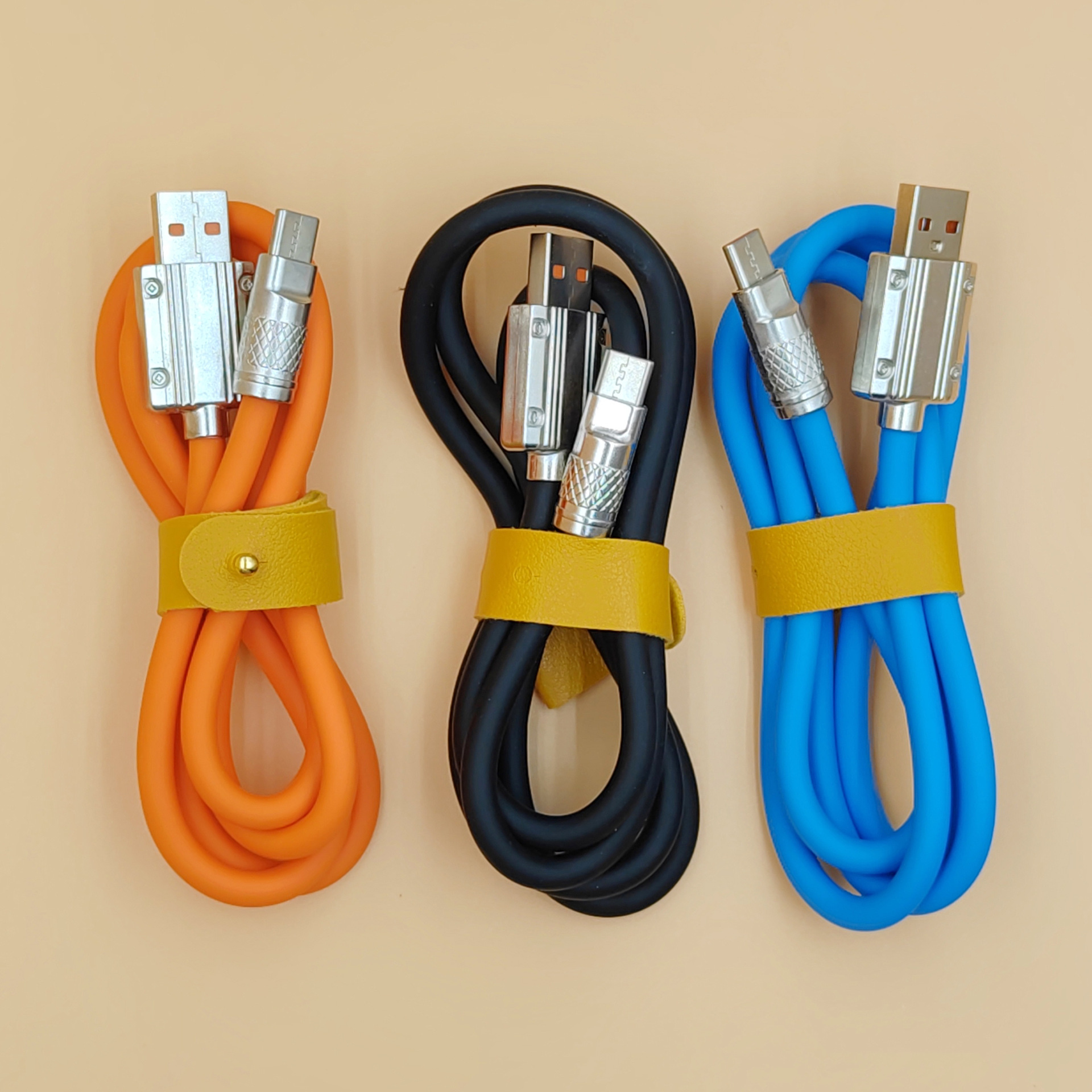 Super Fast Charge Zinc Alloy Mobile Phone Data Cable - Image 3