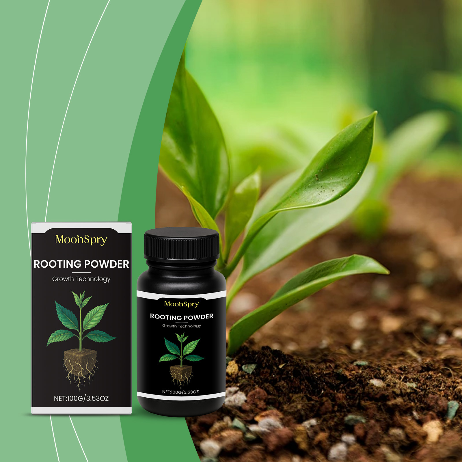 Root Nutrition Powder Plant Mining Hair