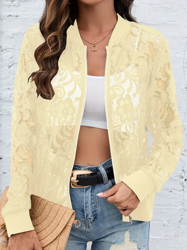 Women's Casual Jacket Apricot - Shop at LoveMi