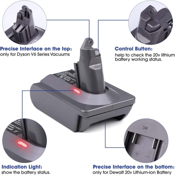 Tool Battery Vacuum Cleaner Tool
