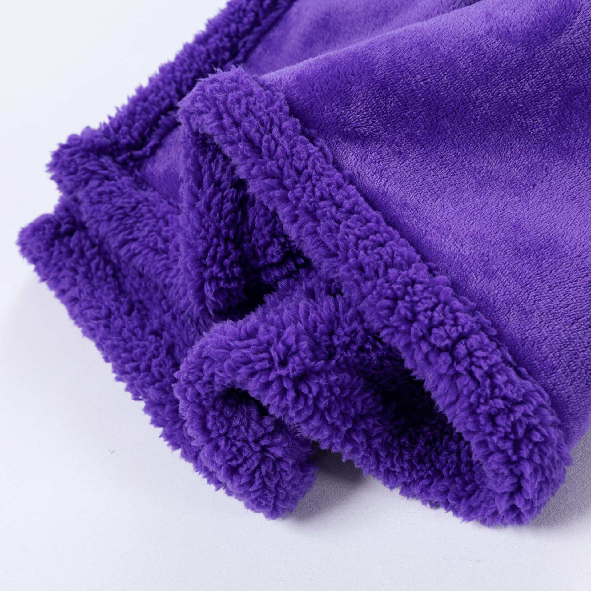 Cotton-padded Waterproof Blanket (Purple-XS:50X70CM)