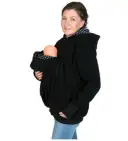 Three-in-one Multi-functional Mother Kangaroo Sweater Coat view 5