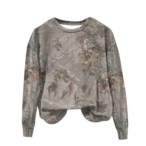 Round Neck 3D Digital Printing Casual Cool Long-sleeved Round-neck Pullover - Ylwd 44-S