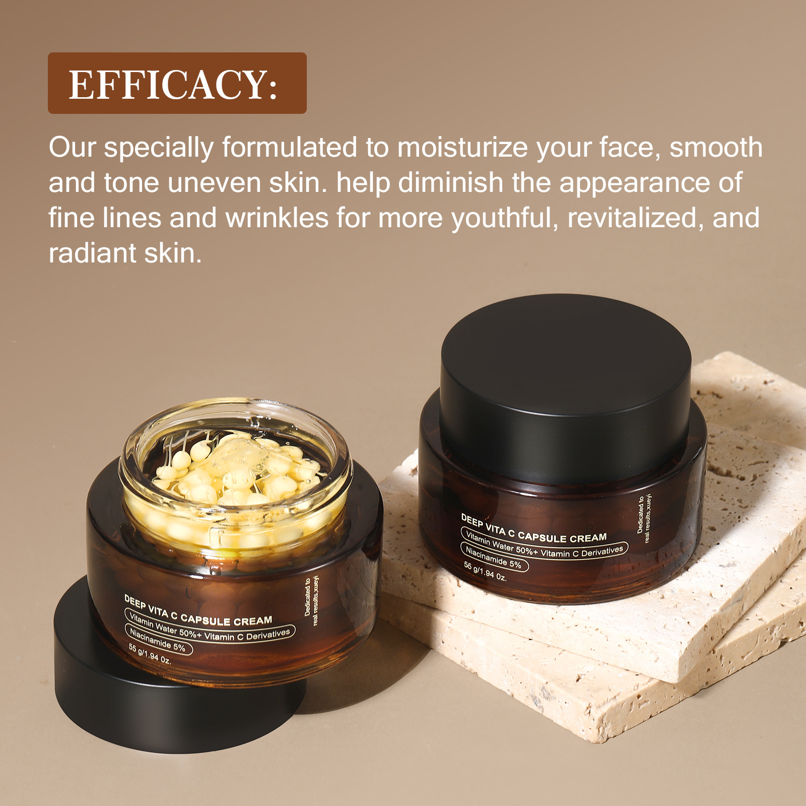 Vitamin C Golden Capsule Cream VC Facial Moisturizing Cream