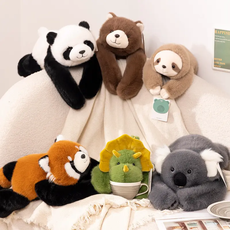 Cute Lying-down Plush Backpack Toy