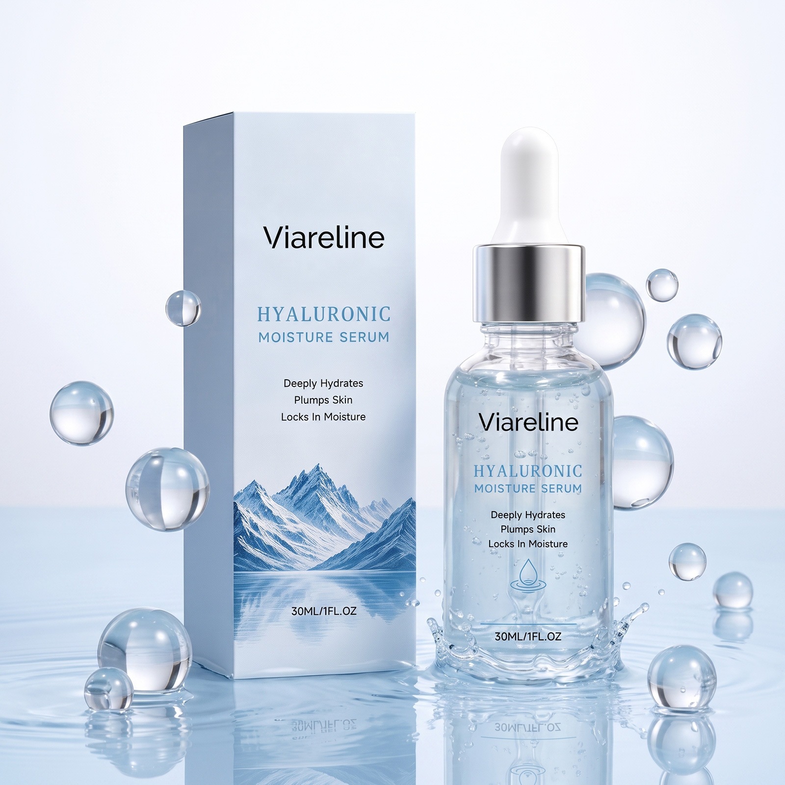 Sérum Hydratant à l'Acide Hyaluronique