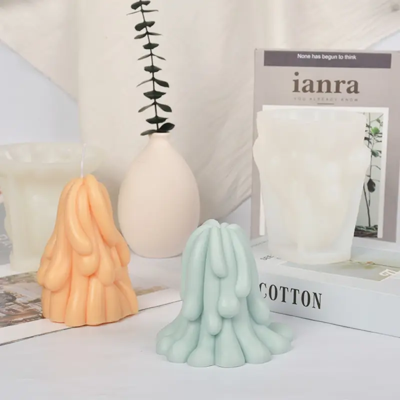 Ocean Tentacle Aromatherapy Candle Silicone Mold For Ornaments