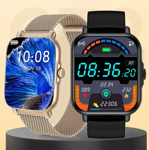 Bluetooth-compatible Calling Smart Watch Message Reminder Sports Heart Rate