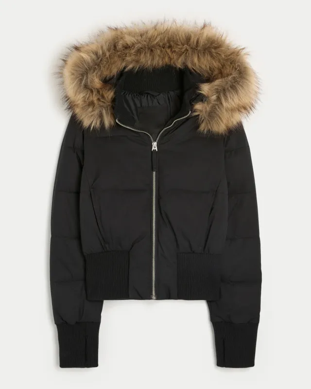 Casual Style Thermal Cotton padded Coat Black - Shop at LoveMi