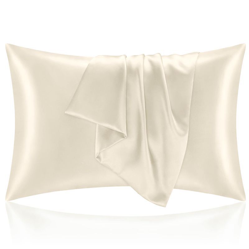 Solid-color Satin Rayon Pillowcase 21