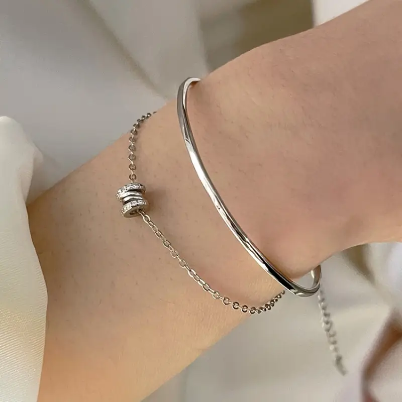 Simple Double Layer Bracelet Women's Fashion