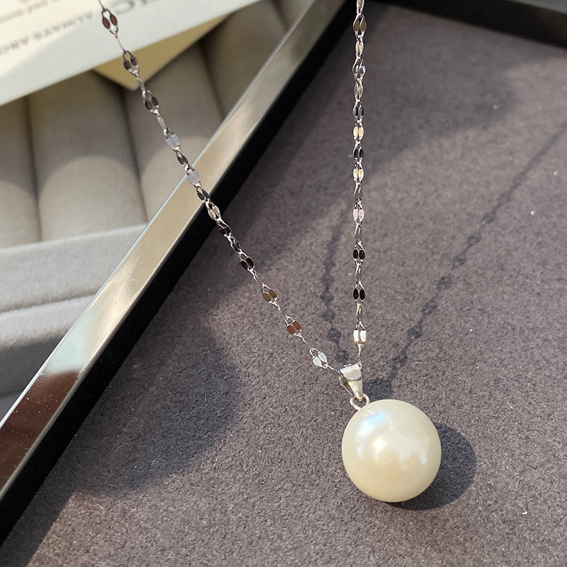 High-end Pearl Necklace Womens Chanel-style Minimalist And Versatile