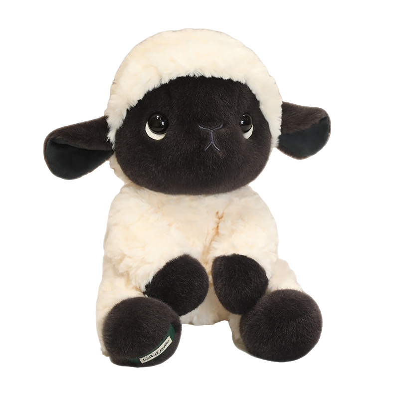 Sitting Lamb Ollie Plush Toy Doll