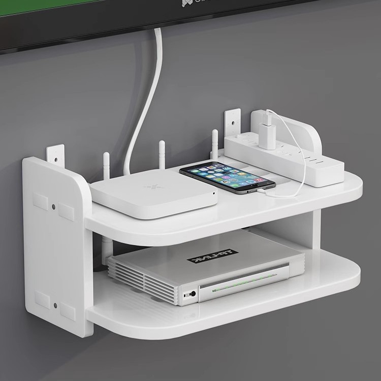 Set-top Box Shelf Drill-free Router Rack