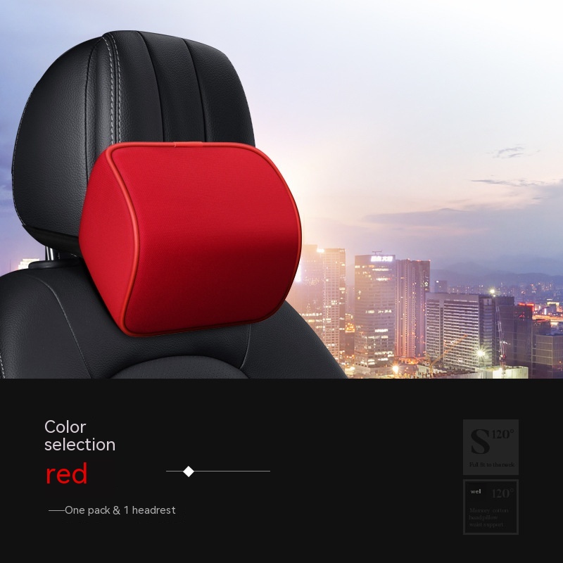 Red Headrest 1PCs