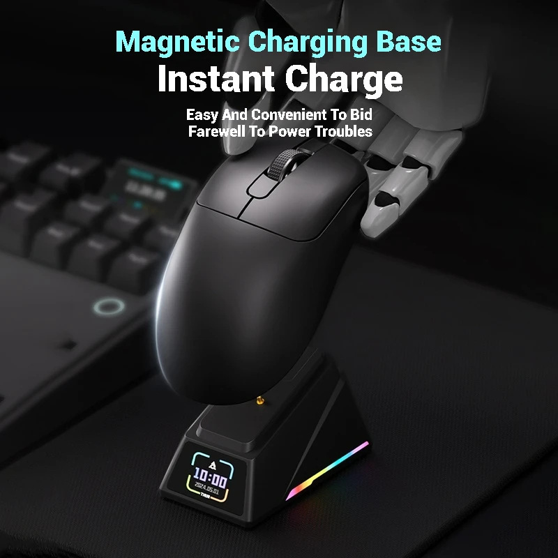 Wireless Bluetooth Tri-mode Lightweight Esports Gaming Mouse