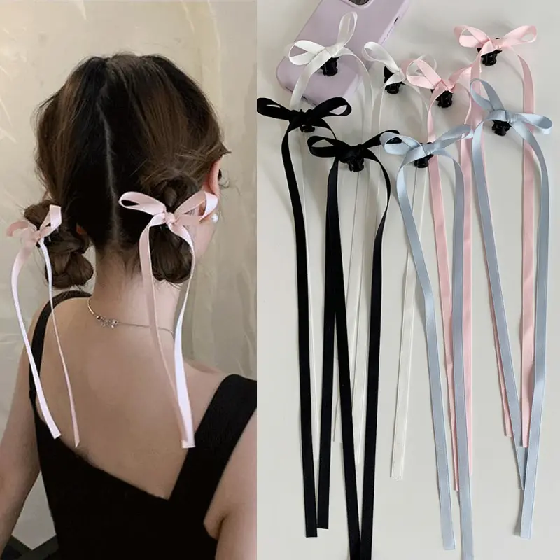 36cm Ribbon Long Polyester Cotton Bow Claw
