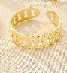 Retro-style Titanium Steel Couple Rings - Jewelry & Watches