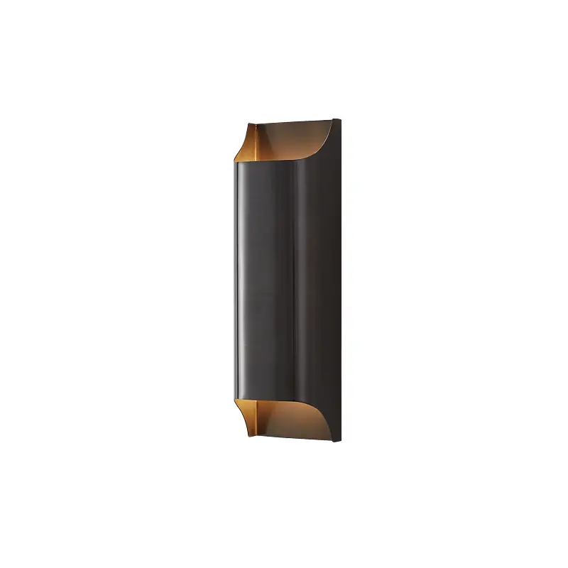 Wall Lamp Minimalist Black Copper Bedroom Bedside