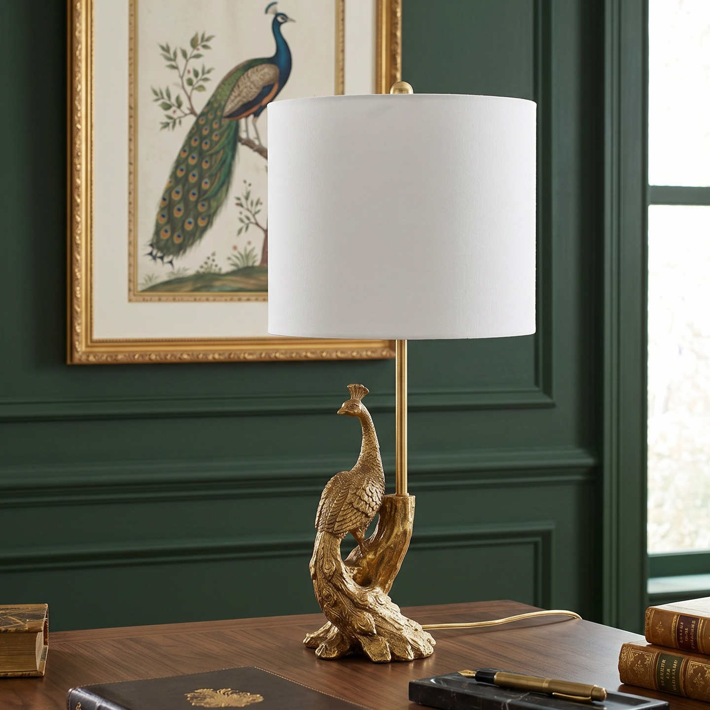 Bird-Shaped Decorative Desk Lamp, picture 2 of 4