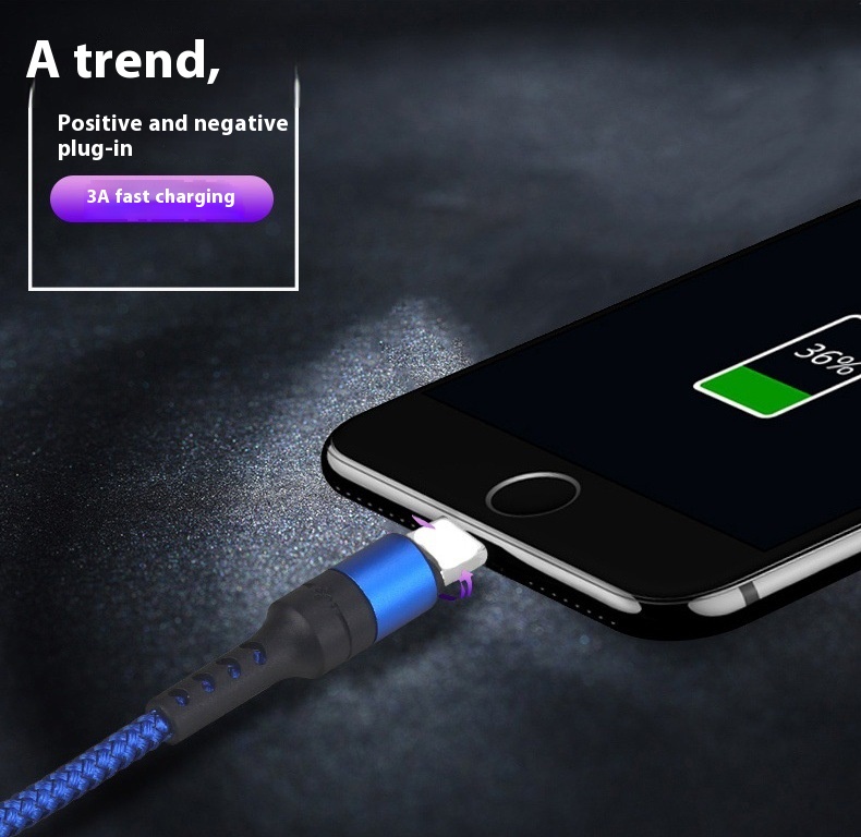 Braided Fast Charge Data Cable Charging - Image 10