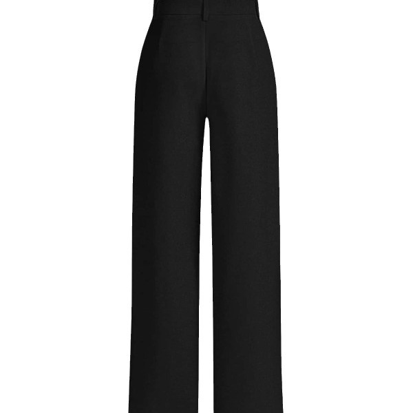 High Waist Drooping Wide Leg Pants - Image 8