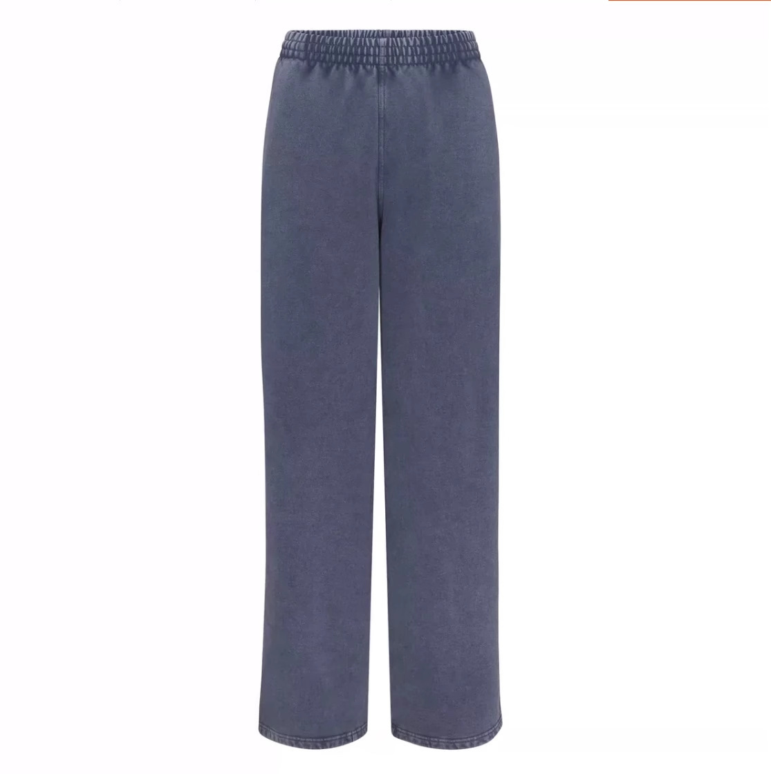 Women's Solid Color Straight Sports Pants Navy - Shop at LoveMi