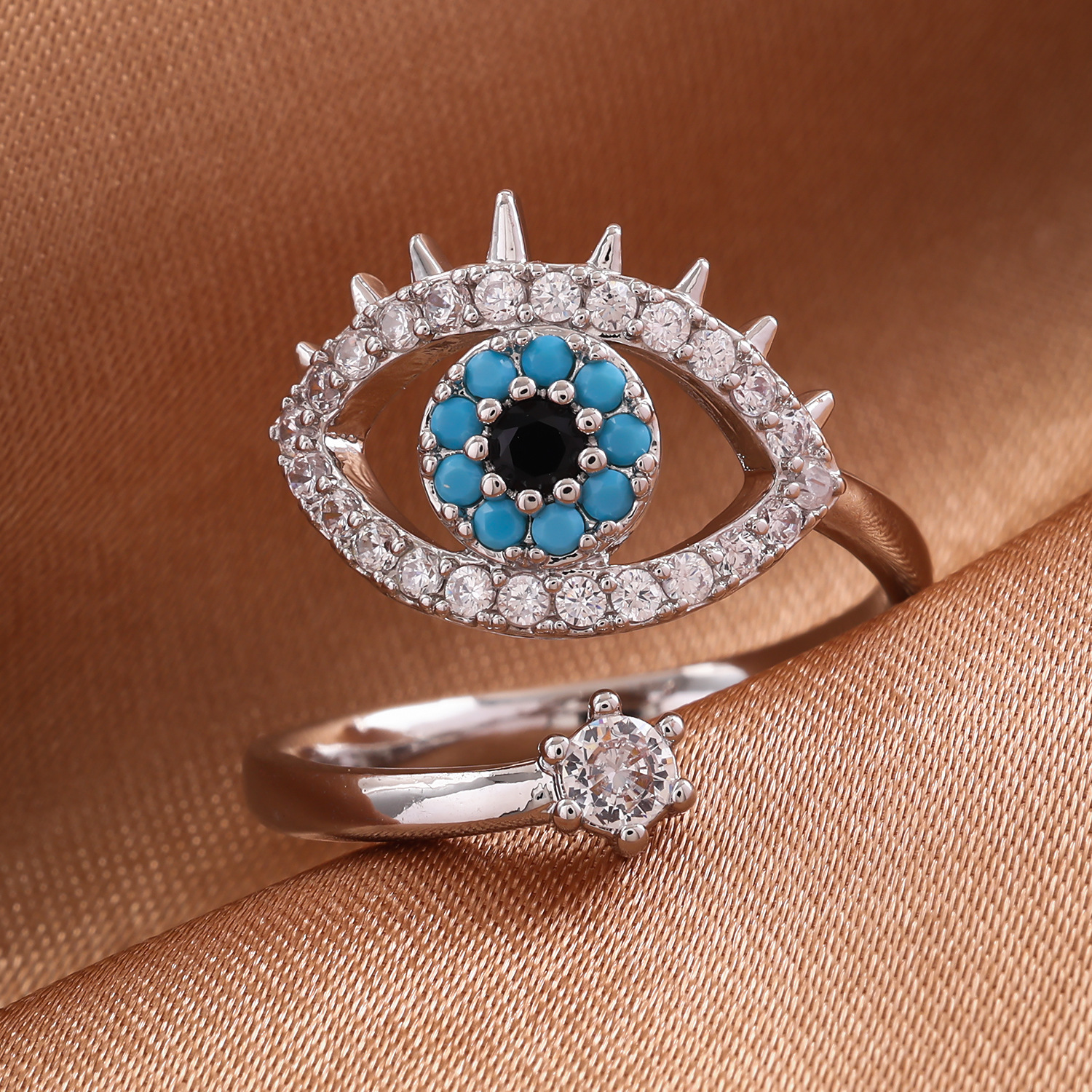 Versatile Zircon Womens Ring Jewelry Accessory 6