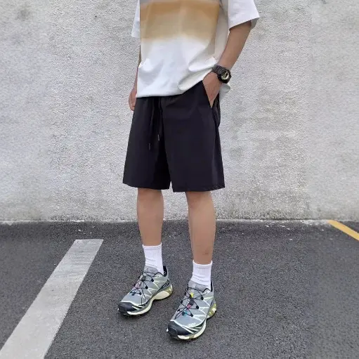 Summer Lightweight Athletic Loose-fit Mens Quick-drying Beach