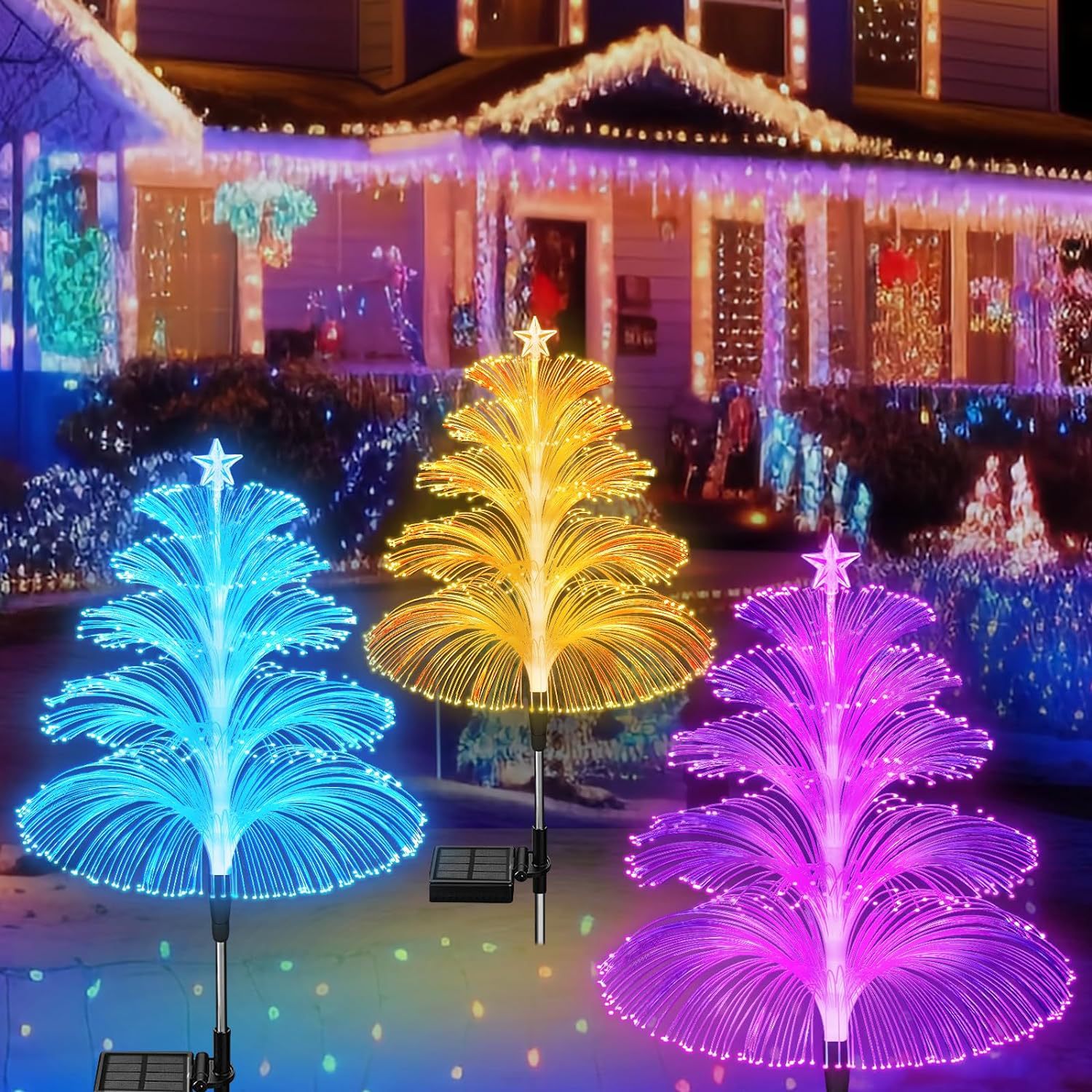 Optical Fiber Christmas Tree