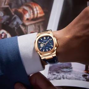 Elegant Profile and Wrist Presence