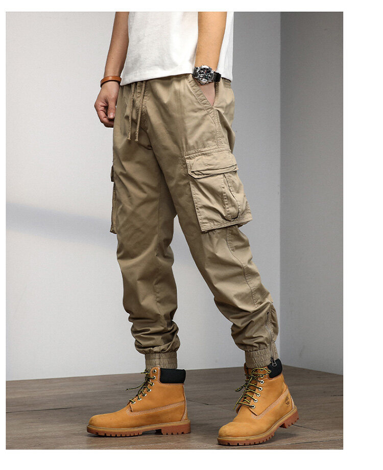 Title 4, New Mens Casual Trousers Youth Popular Overall...