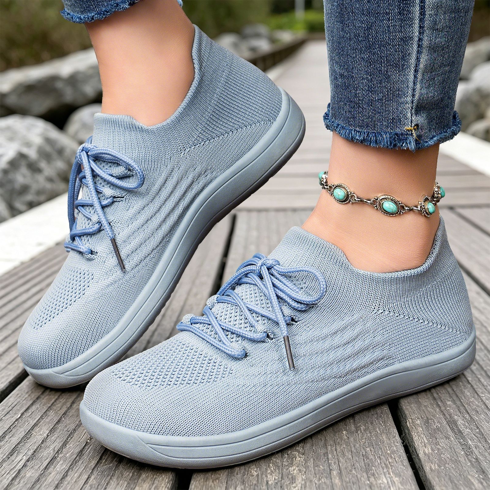 Women's Sports Mesh Breathable Casual Shoes