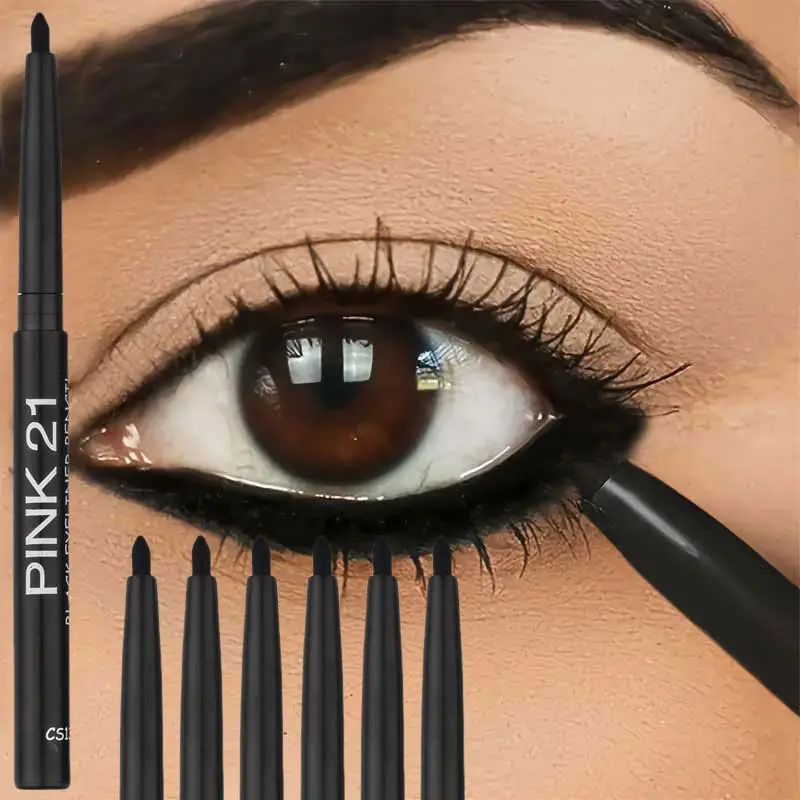 Non-fading Eyeliner Pencil Waterproof Sweat-proof Three-dimensional Multi-effect