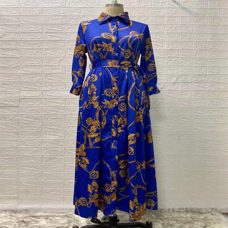 Chain Print Swing Dress, picture 3 of 8