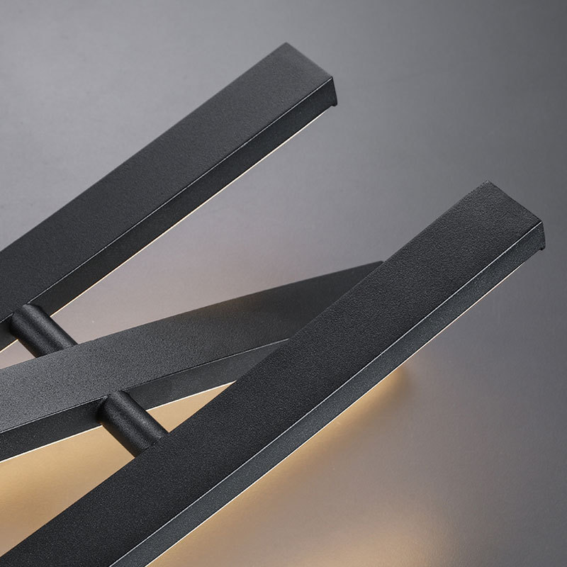 Black Nordic Three Long Chandelier Bar Table - Image 5