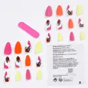 Wear Armour Medium Almond Armour Frosted Nail Stickers view 3