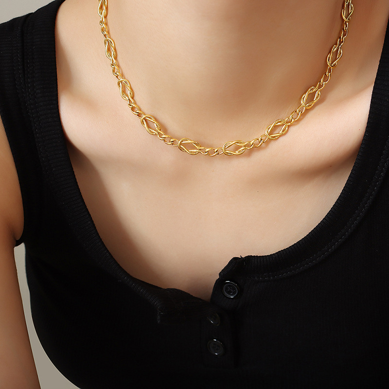 3 Kinds Of Pure Necklace Necklace Bracelet Copper Jewelry Suit