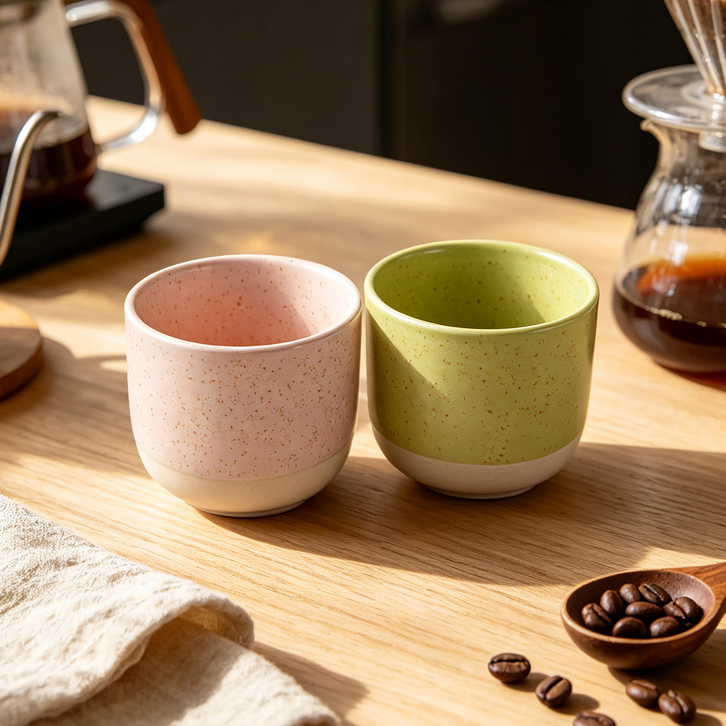 Retro Ceramic Espresso Cup - Vintage Style Coffee Mug For Home Kitchen Use