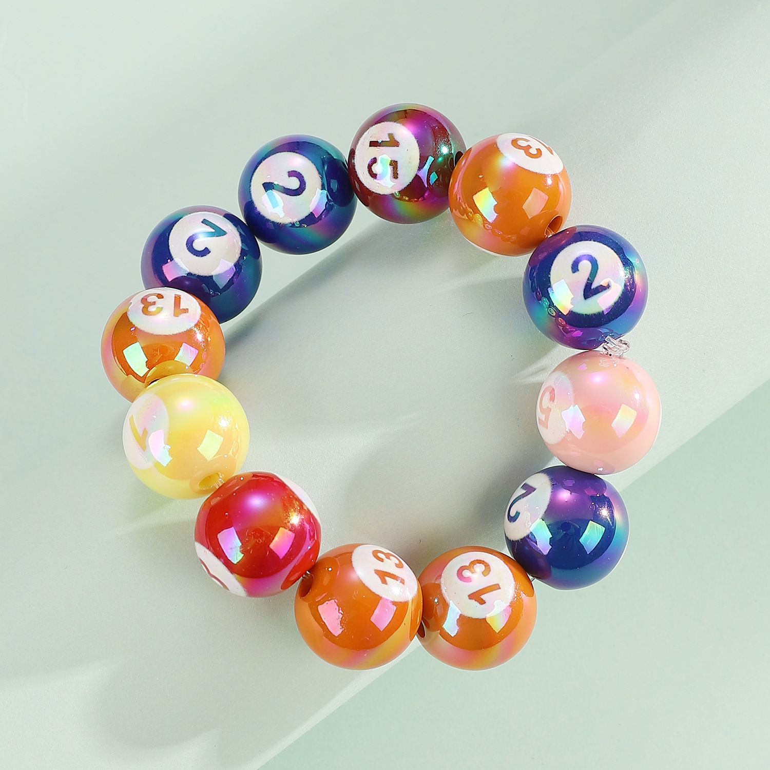 Beaded Bracelet Couple Sports Colorful