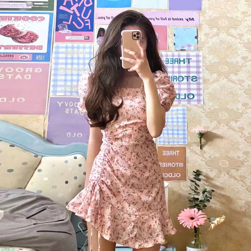 Sweet And Chic Mini Dress That Flatters The Figure