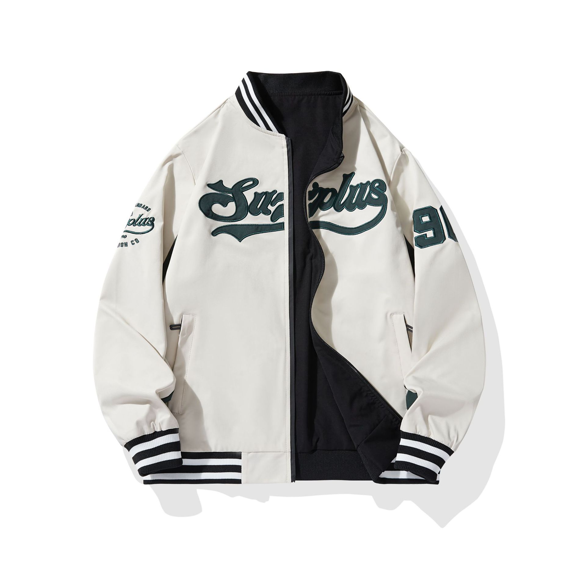 Loose-fitting Casual Stand-collar Jacketversatile For Students