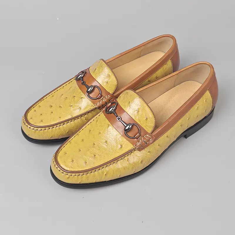 British-style Mens Business Formal And Casual Leather