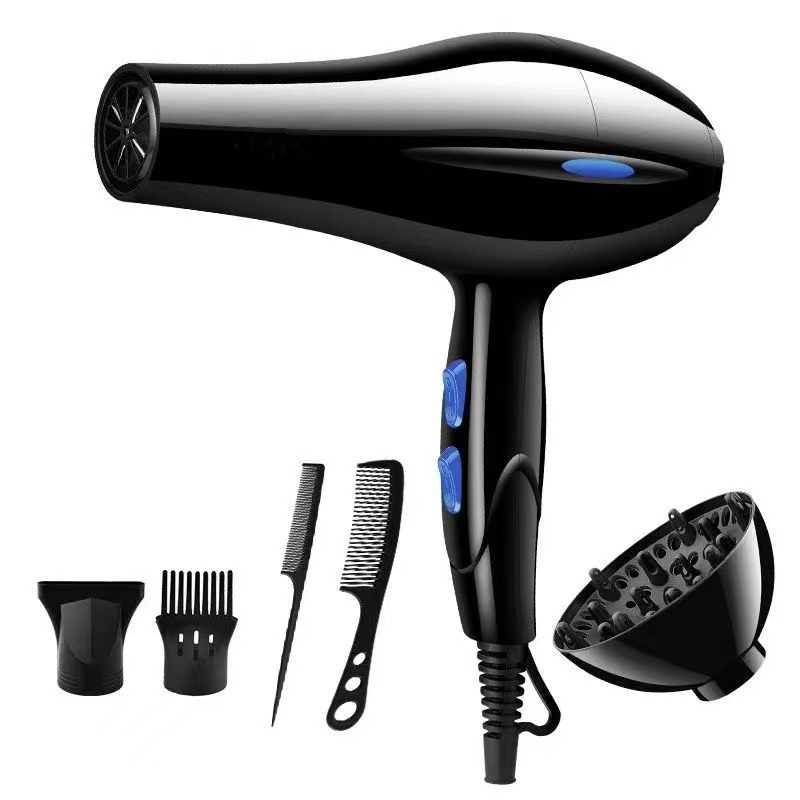 Hair Dryer Accessories Kit - Universal Nozzle Concentrator Diffuser Set For Household Electric Blow Dryer Replacement Parts