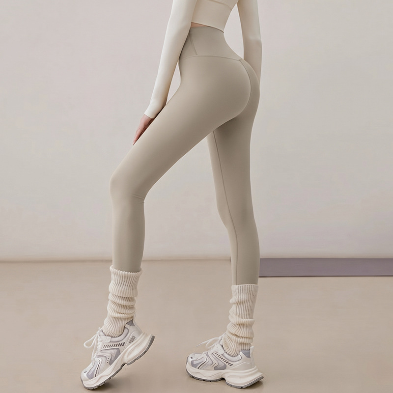 High-Waisted Seamless Workout Leggings