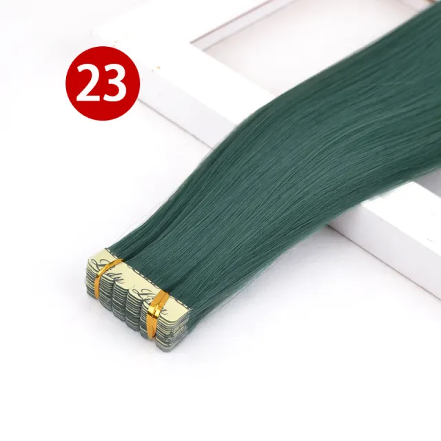 Seamless Hair Extension Highlight Color Hair Extension 23 Colors 1 Piece - Shop at LoveMi