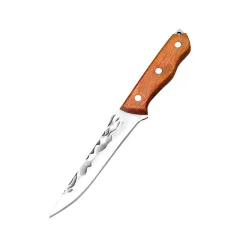 Meat Stall Butchers' Knife Cut Meat, Cut Bones And Pick Meat - Tip Boning Knife - View 1