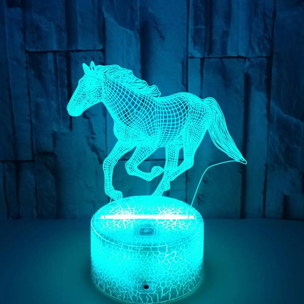 Creative 3D Small Night Lamp Touch Decorative